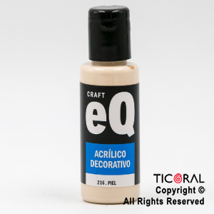 ACRIL.DECOR.EQ 216 PIEL 50ML X 1